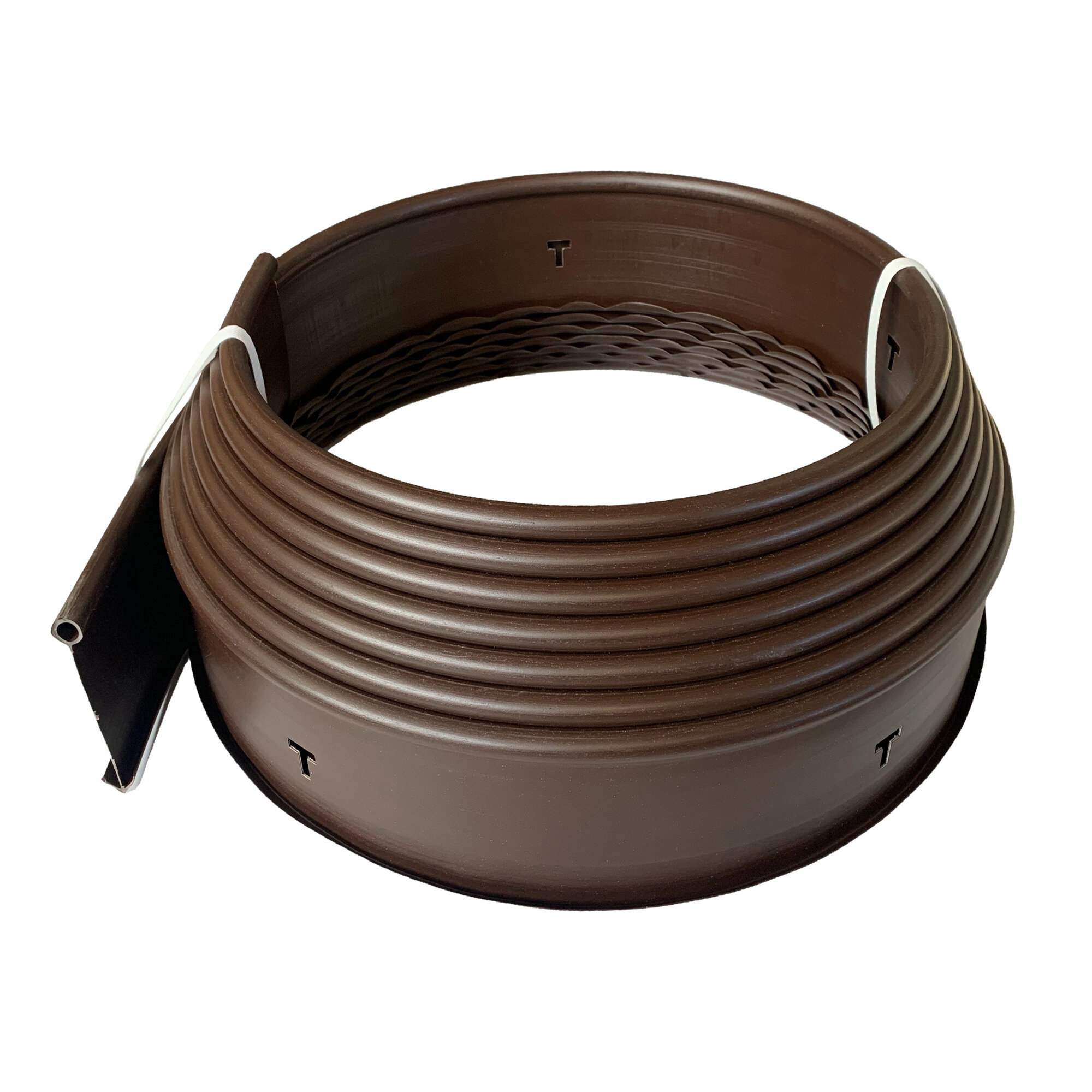 Бордюр Gidrolica Country L10м h150 мм коричневый ПВД