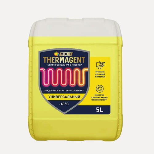 Изображение товара Термагент Мульти -40°C теплоноситель для отопления пропиленгликоль (5л)