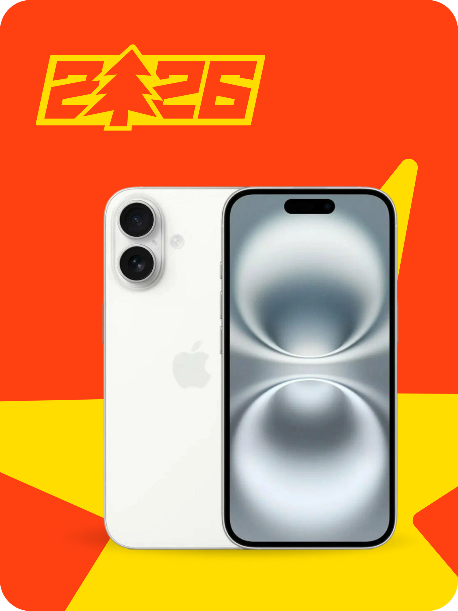 Смартфон Apple iPhone 16 128 ГБ (nanoSim+eSim IMEI зарегистрирован), White + беспроводные наушники в подарок