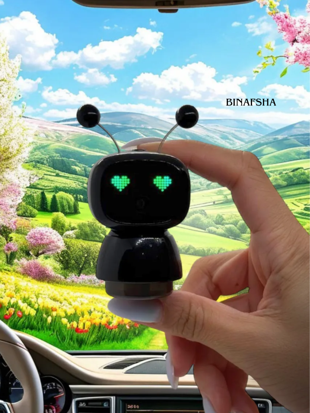 Робот Ароматизатор для автомобиля Долгий эффект Освежитель воздуха в машину — фото 1