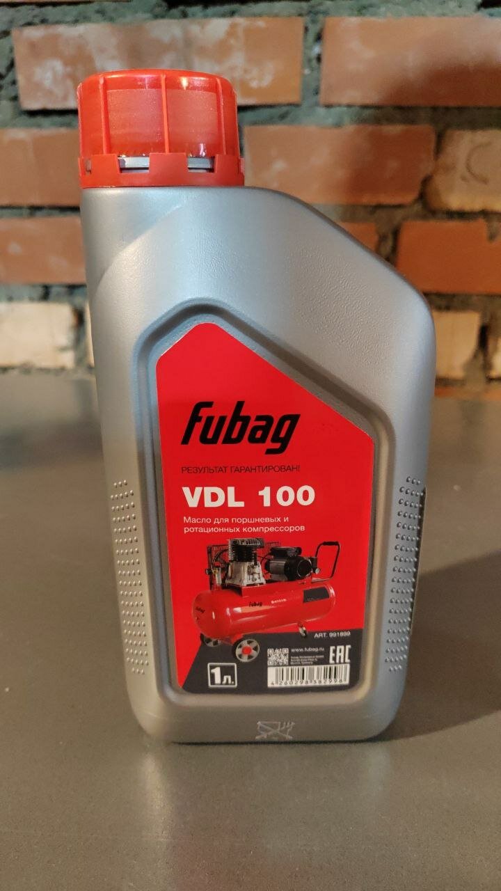 Масло для компрессоров Fubag VDL 100