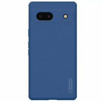 Чехол накладка Nillkin Super Frosted Shield Pro для Google Pixel 7A, синий