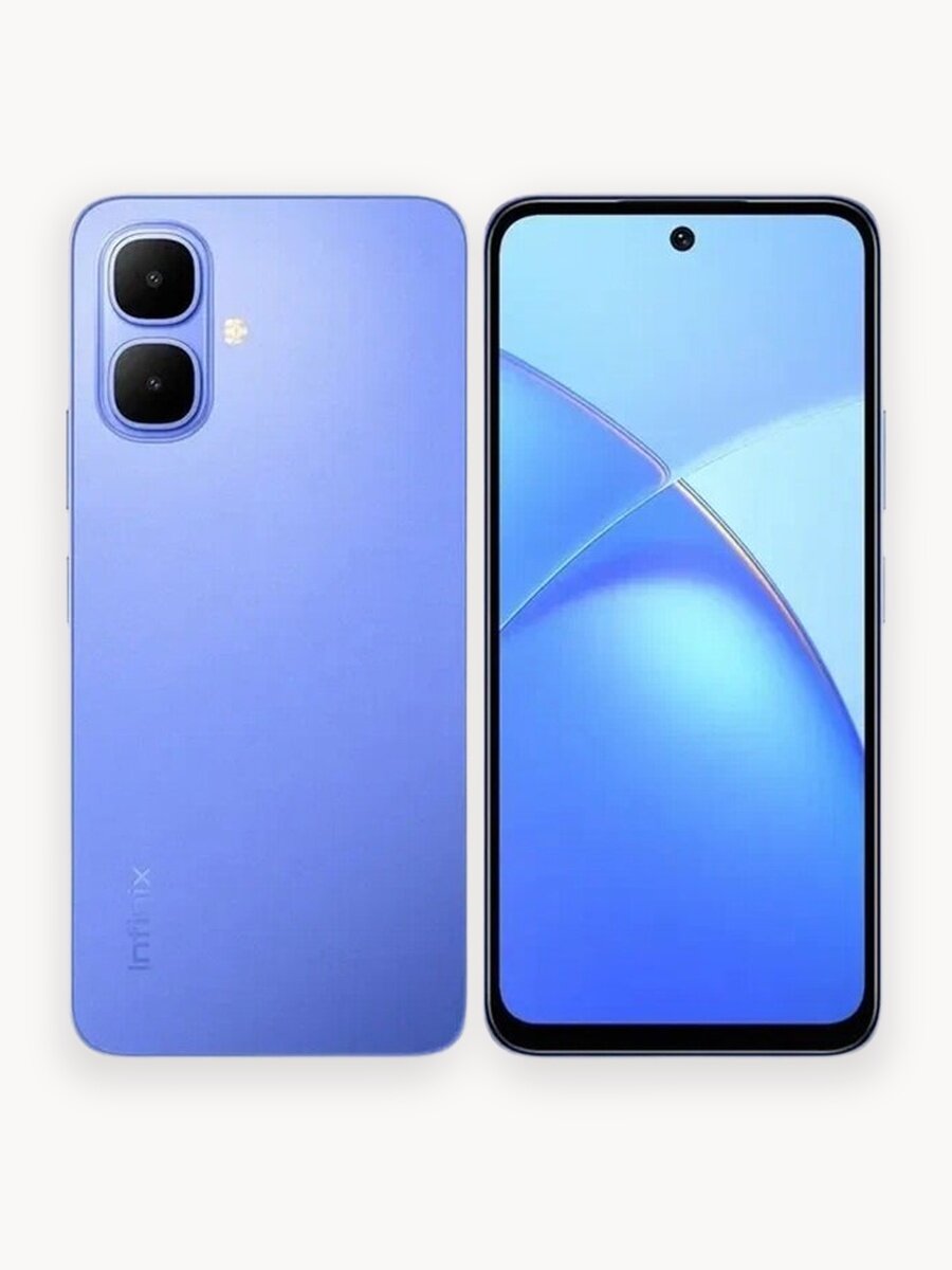 Смартфон INFINIX SMART 10 X6725D Ростест (ЕАС) 4/128GB, синий