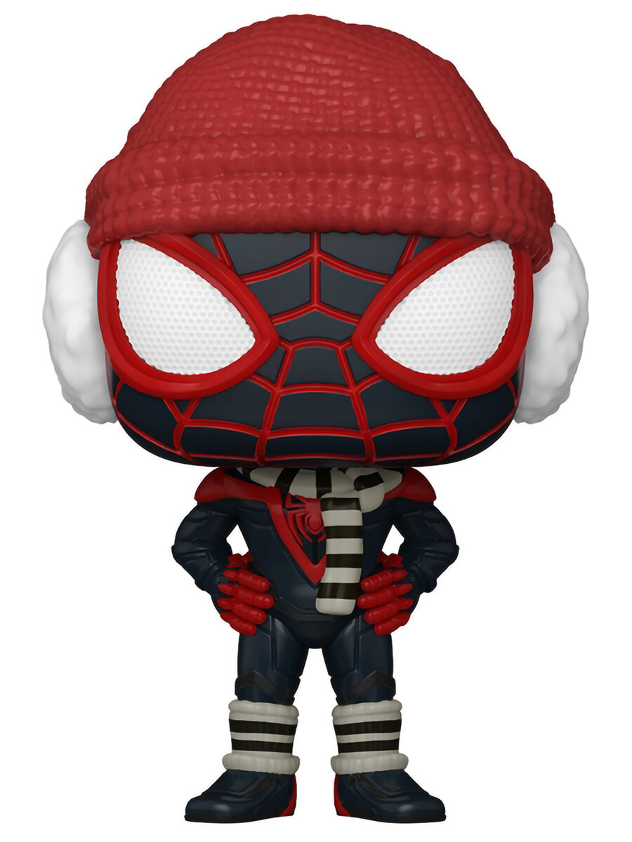 Фигурка Funko POP! Bobble Marvel Games Miles Morales Miles Morales (Winter Suit) (Exc) (1294) 74722