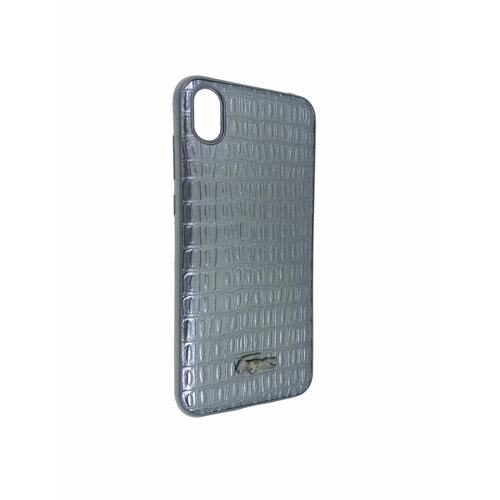 Чехол Мобильная Мода для iPhone Xs Накладка силиконовая с рифленым кожаным покрытием