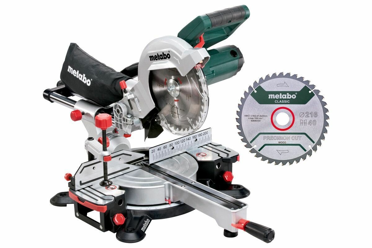 Торцовочная пила Metabo KGS 216 M SET (690827000)