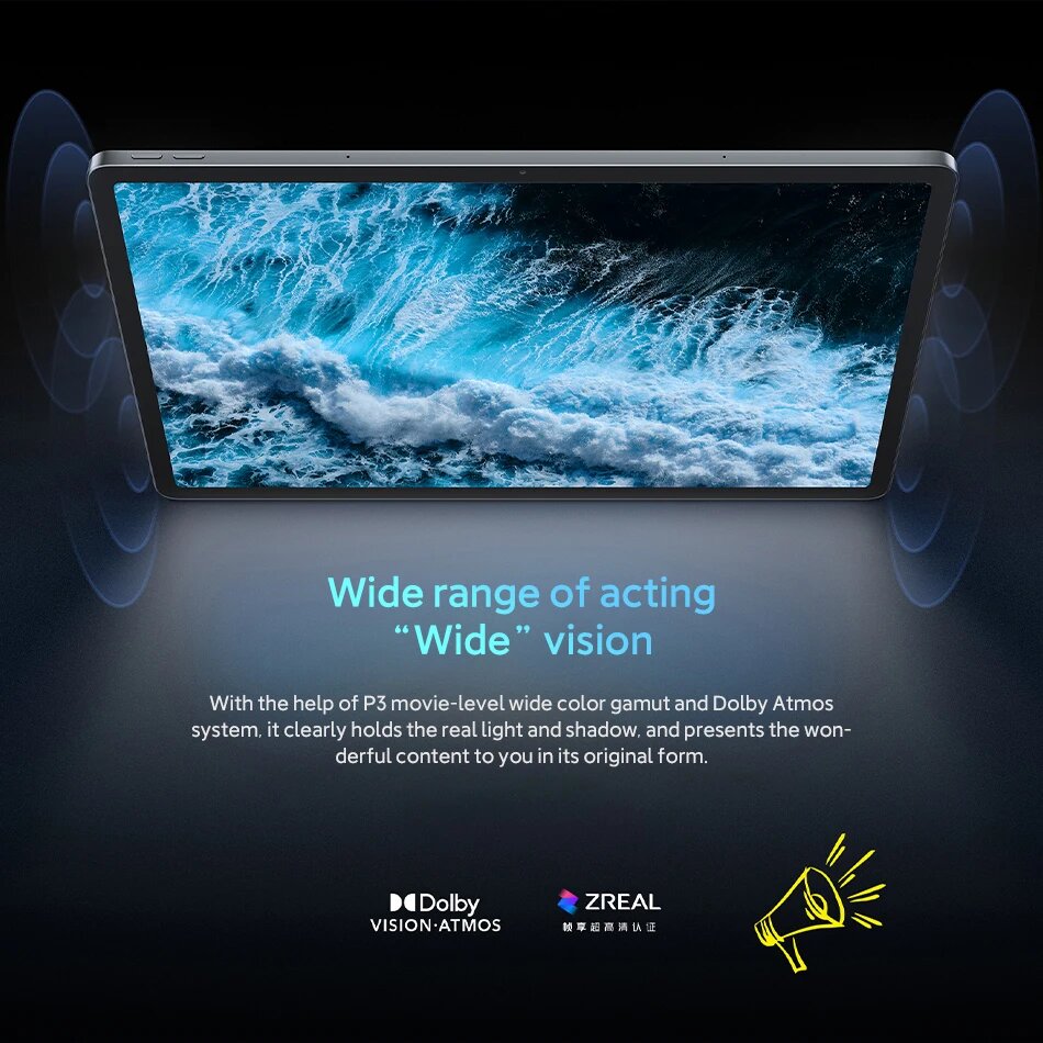 Планшет Lenovo XiaoXin Pad Pro, 12.7", 8/256ГБ, Wi-Fi, Android — фото 1