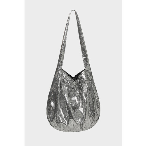 Сумка шоппер MUUS, серебристый