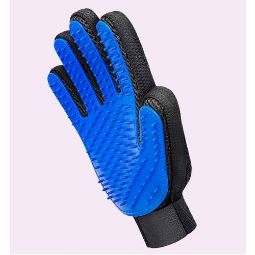 Перчатка для вычёсывания шерсти домашних питомцев кошек и собак 299₽