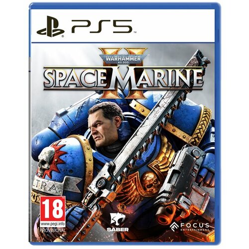 Игра Warhammer 40000 Space Marine 2 русская озвучка и текст PS5 версия диск 6788₽