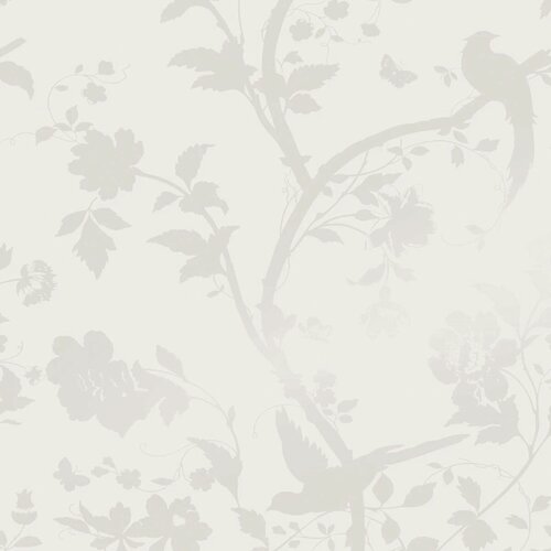 Изображение товара Обои Aura Signature Laura Ashley 113391 C; 0,52x10,05 м, флизелин, цвет белый