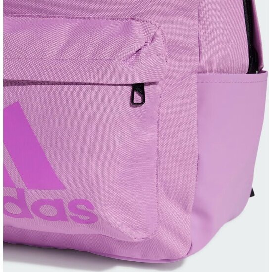 Рюкзак спортивный Adidas Classic Badge of Sport IZ1886, полиэстер, фиолетовый — фото 1