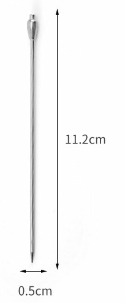 Набор шпажек 10 шт нержавейка вариант 6