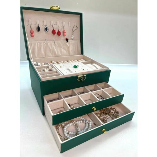 Шкатулка для украшений трехярусная