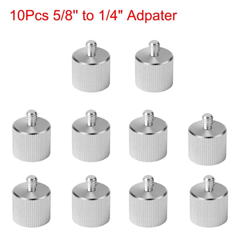 Переходник для микрофона OOTDTY 5 8 на 1 4  E-10Pcs Adapter