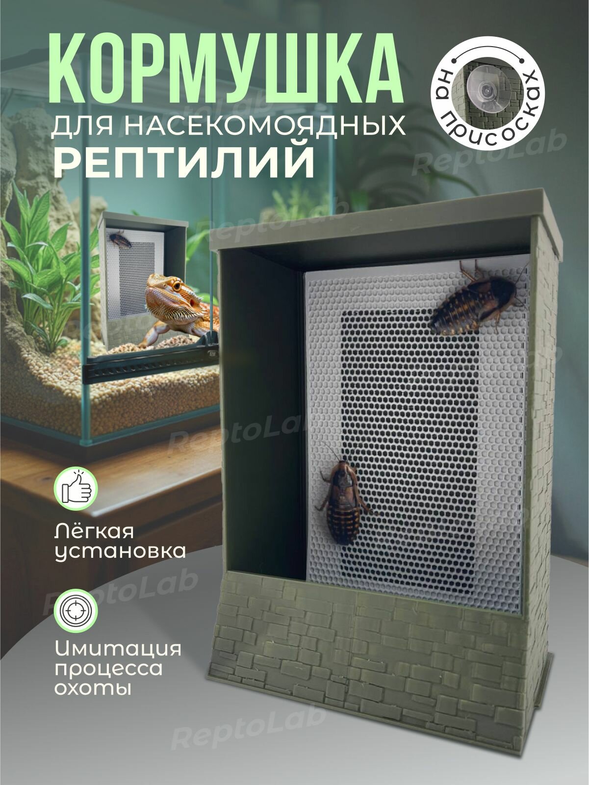 Кормушка для рептилий.