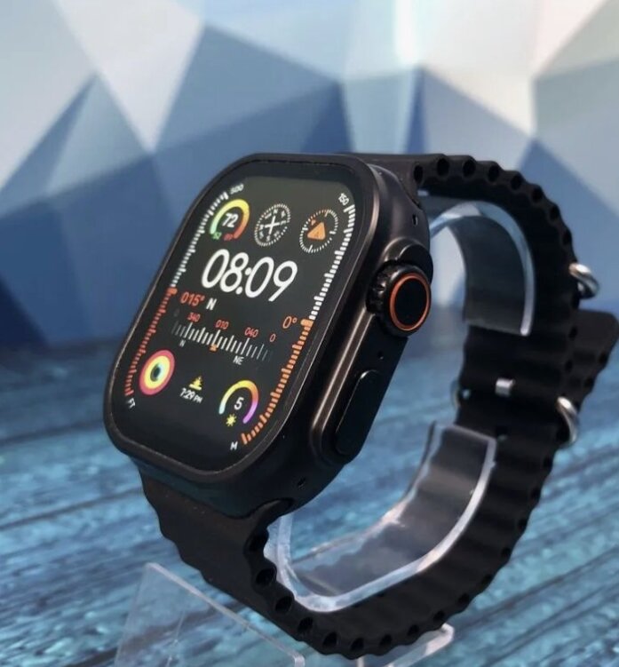 Смарт часы X9 Ultra black NFC звонки черный — фото 1