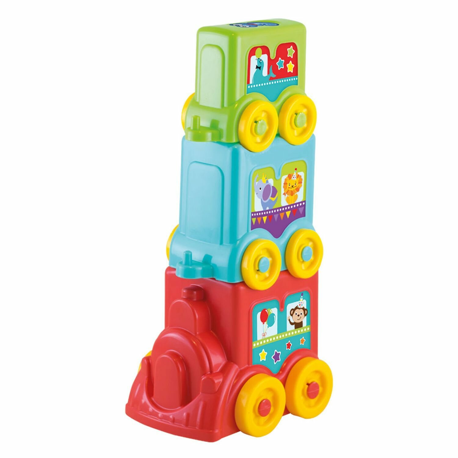 Логическая пирамидка 2в1, Чудо-паровозик — фото 1