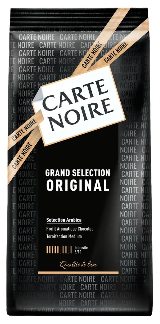 CARTE NOIRE Кофе натуральный жареный в зернах, 800г