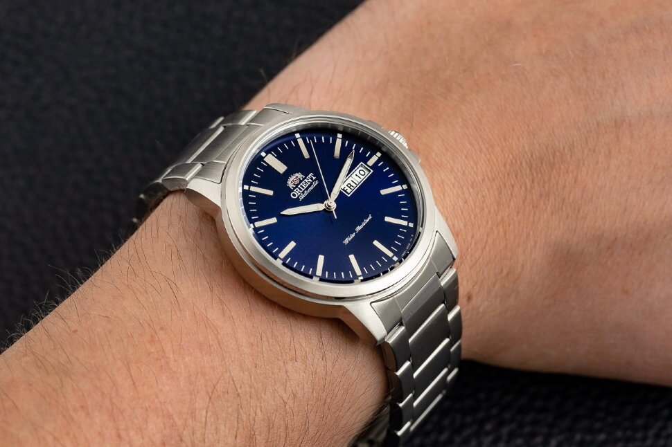 Наручные часы ORIENT Contemporary, синий/стальной — фото 1