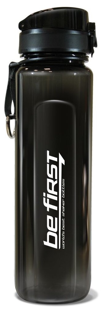 Бутылка для воды из тритана Be First 950 мл черная (BF16020-BLACK)