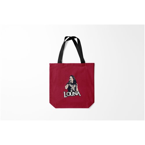 фото Сумка-шоппер / 40х40 см / рок / louna burnettie