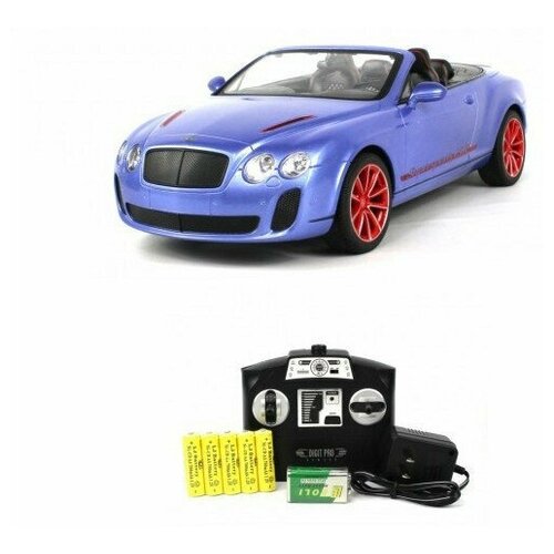 Радиоуправляемый автомобиль MZ Bentley GT Supersport 1:14 - 2049 (MZ-2049) машина bentley gt supersport на р у 2049 blue