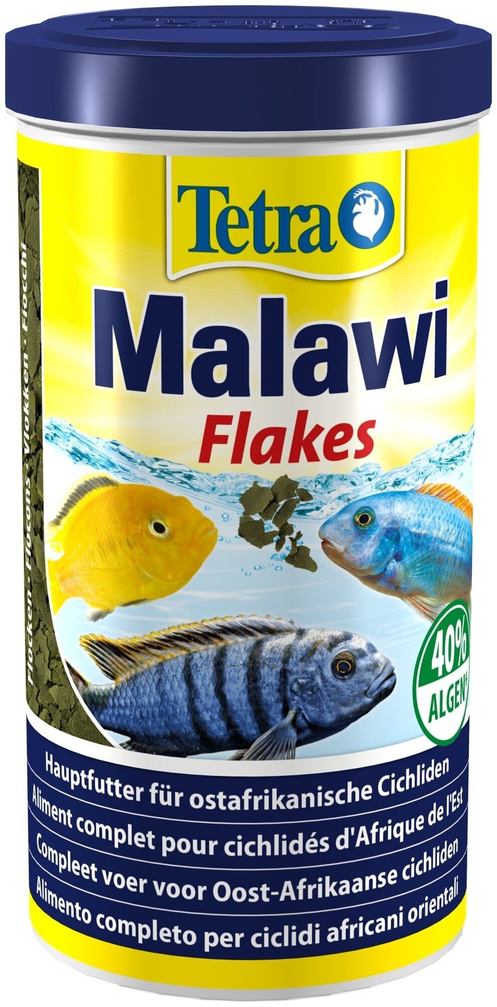 Корм для травоядных цихлид Tetra Malawi Flakes 1000ml