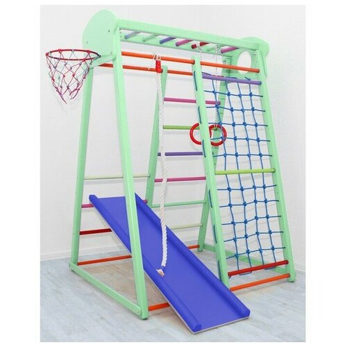 Детский спортивный комплекс Basket, цвет фисташка