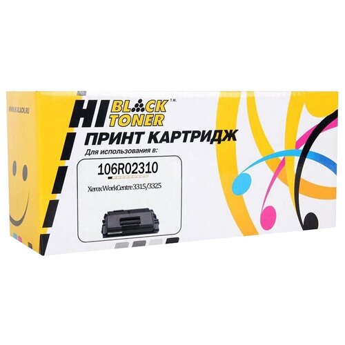 Картридж 106R02310 для Xerox WorkCentre 3315DN/3325DNI, 5K hi black расходные материалы 106r02310 картридж для xerox workcentre 3315dn 3325dni 5k