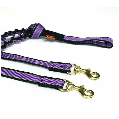 Потяг на 2 собаки White Wolf Спорт Фиолетовый