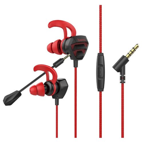 Проводные наушники HOCO M45 Promenade Jack 35mm 12 м черный контроллер с микрофоном 95900₽