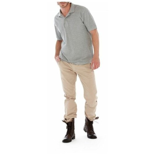 Мужское поло, 48-50 размер L, серое