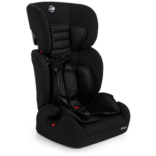 Автокресло STREET RACER BC702F / SIRIUS ISOFIX (9-36 кг) SRSSBB – 02 Черный/Черный