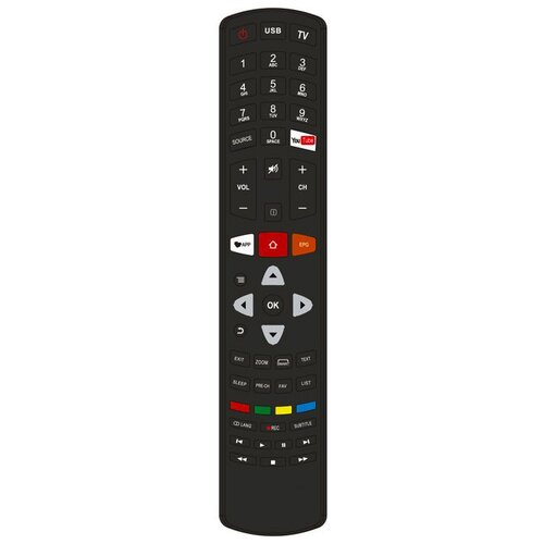 tcl rc311 fmi3 оригинальный пульт Пульт для телевизора RC311 USB (RC311USB)