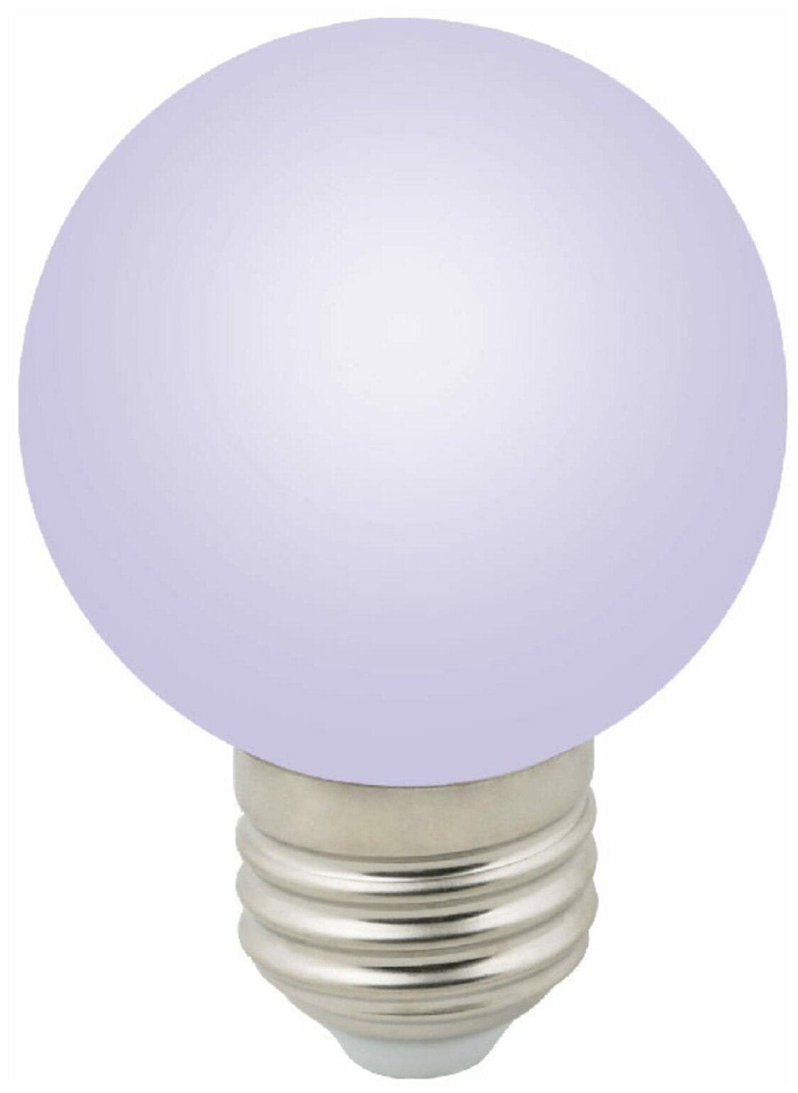 Лампа светодиодная E27 3 Вт шар белый 240 лм регулируемый цвет света RGB