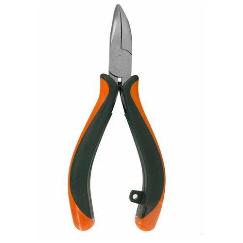 Плоскогубцы, 1 шт, оранжевый, 120 мм, изогнутые, удлиненные, ручные