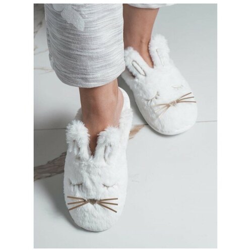 фото Тапочки arya home, размер 41, белый