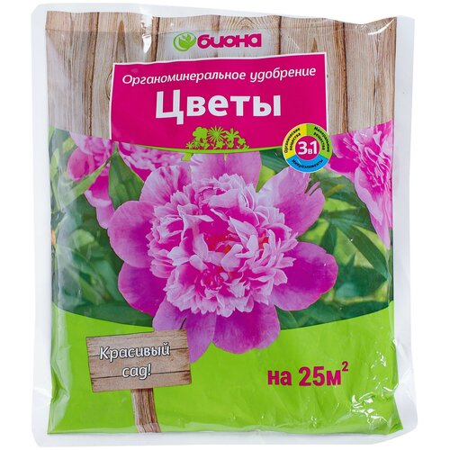 Удобрение Биона Водорастворимое комплексное "Цветы", 500г