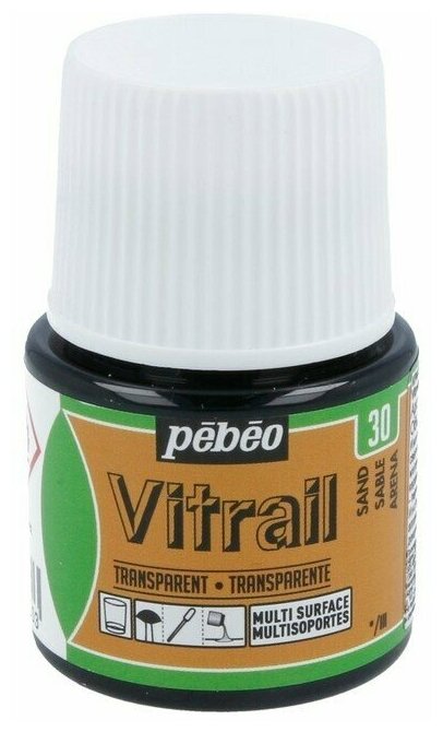 Краска Pebeo Vitrail 45ml, 30 Песочный