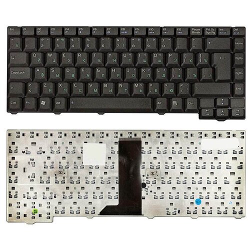 Клавиатура для ноутбука Asus F3 X53 черная 28pin 1262₽