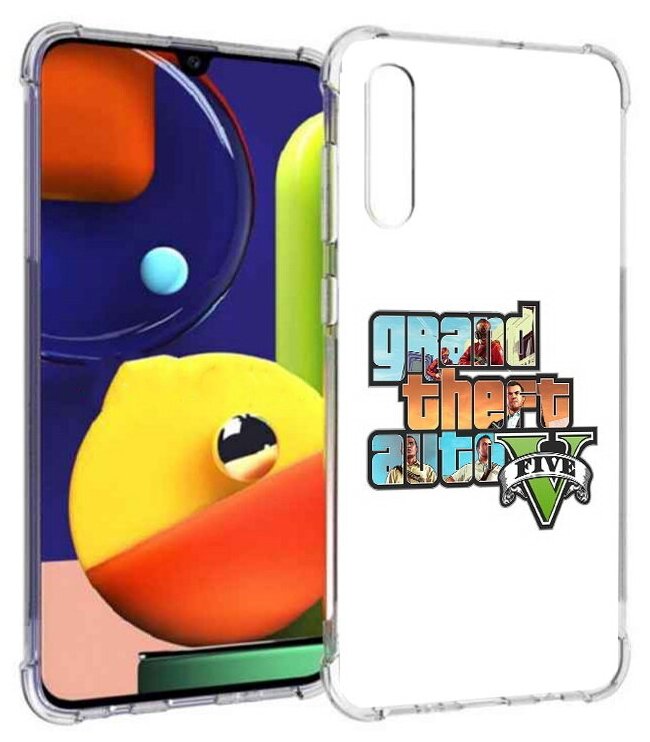 Чехол задняя-панель-накладка-бампер MyPads ГТА для Samsung Galaxy A70/A70s SM-A705F (2019) противоударный