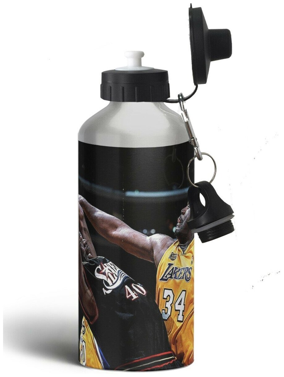 Бутылка спортивная, туристическая фляга Спорт баскетбол Шакил о Нил - 231