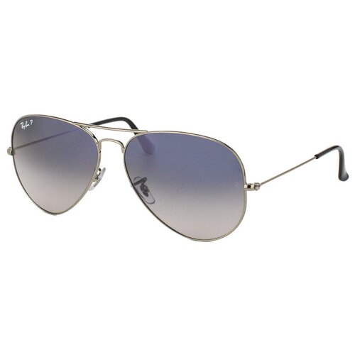 Солнцезащитные очки Ray-Ban Ray-Ban RB 3025 004/78 RB 3025 004/78, серый, коричневый ray ban aviator rb 3025 001 58