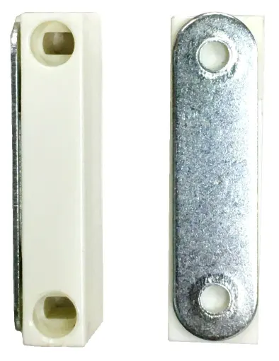 Защелка магнитная S32 для москитной сетки белая комплект 1 шт