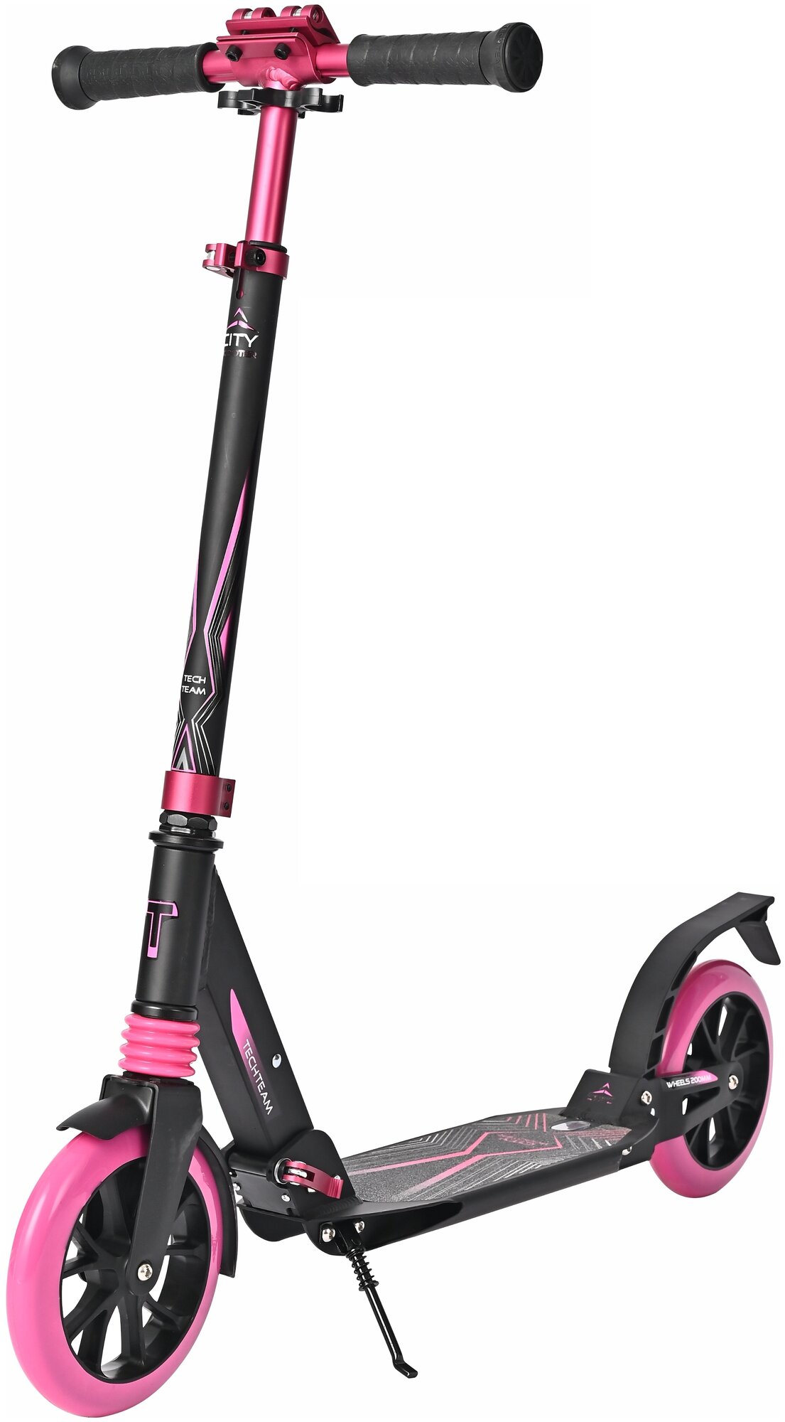 Самокат Tech Team City scooter pink