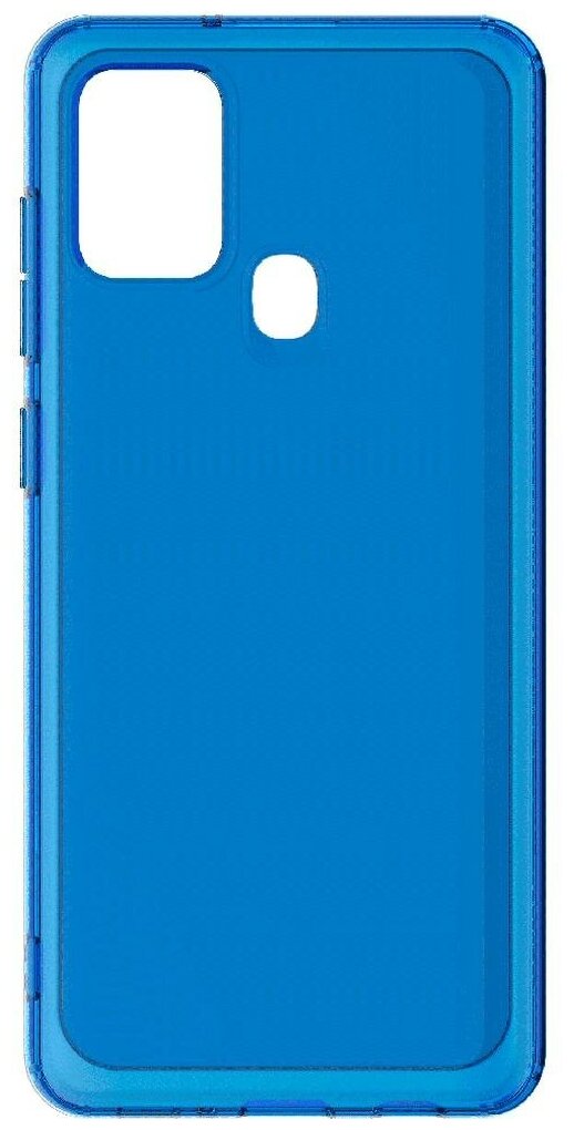 Чехол (клип-кейс) SAMSUNG araree A cover, для Samsung Galaxy A21s, синий [gp-fpa217kdalr] - фото №1