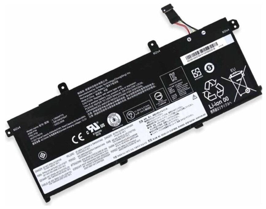 Аккумулятор Pitatel BT-1651 для Lenovo ThinkPad T590, ThinkPad T15 Gen 1 (L18C3P71, L18C3P72, L18L3P71, L18M3P71, L18M3P74) 4800mAh