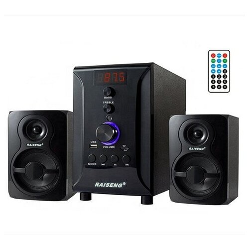Акустическая система RAISENG R-106BT с Bluetooth черный 355400₽