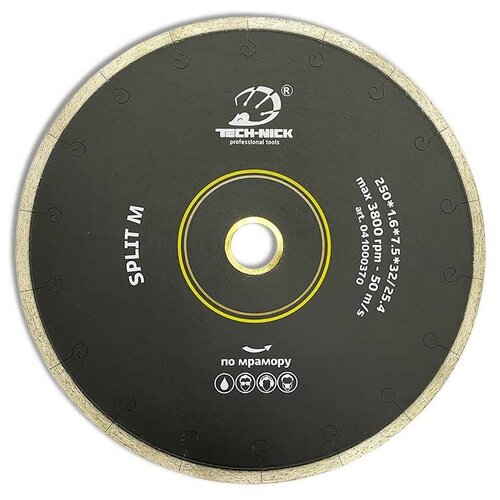 Алмазный диск Ø250x1,6x7,5x32/25,4 SPLIT M TECH-NICK